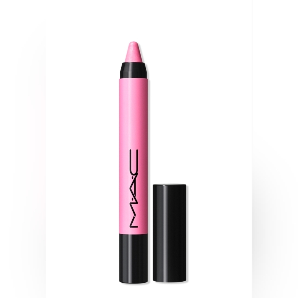 MAC Cosmetics Dazzlelips Crayon Spaced Out/Soft cool light pink with pearl. BNIB